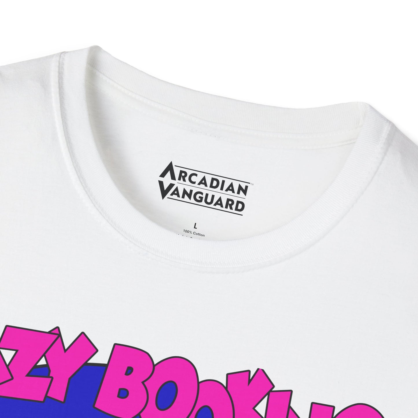 Official Jim Cornette "Lazy Booking" shirt